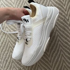 White 9 West Sneakers Size 8